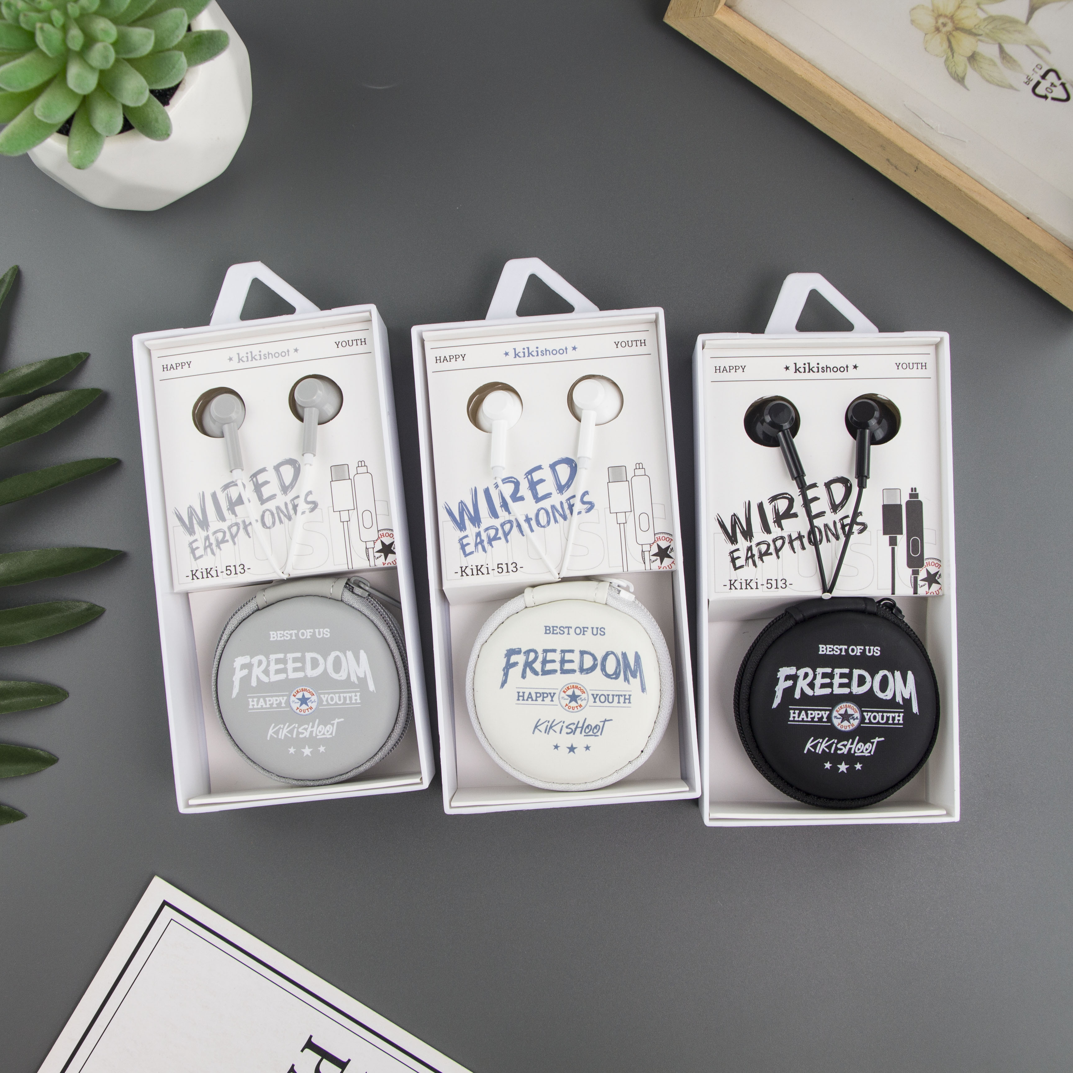 KIKI-513 TYPE-C收纳包耳机