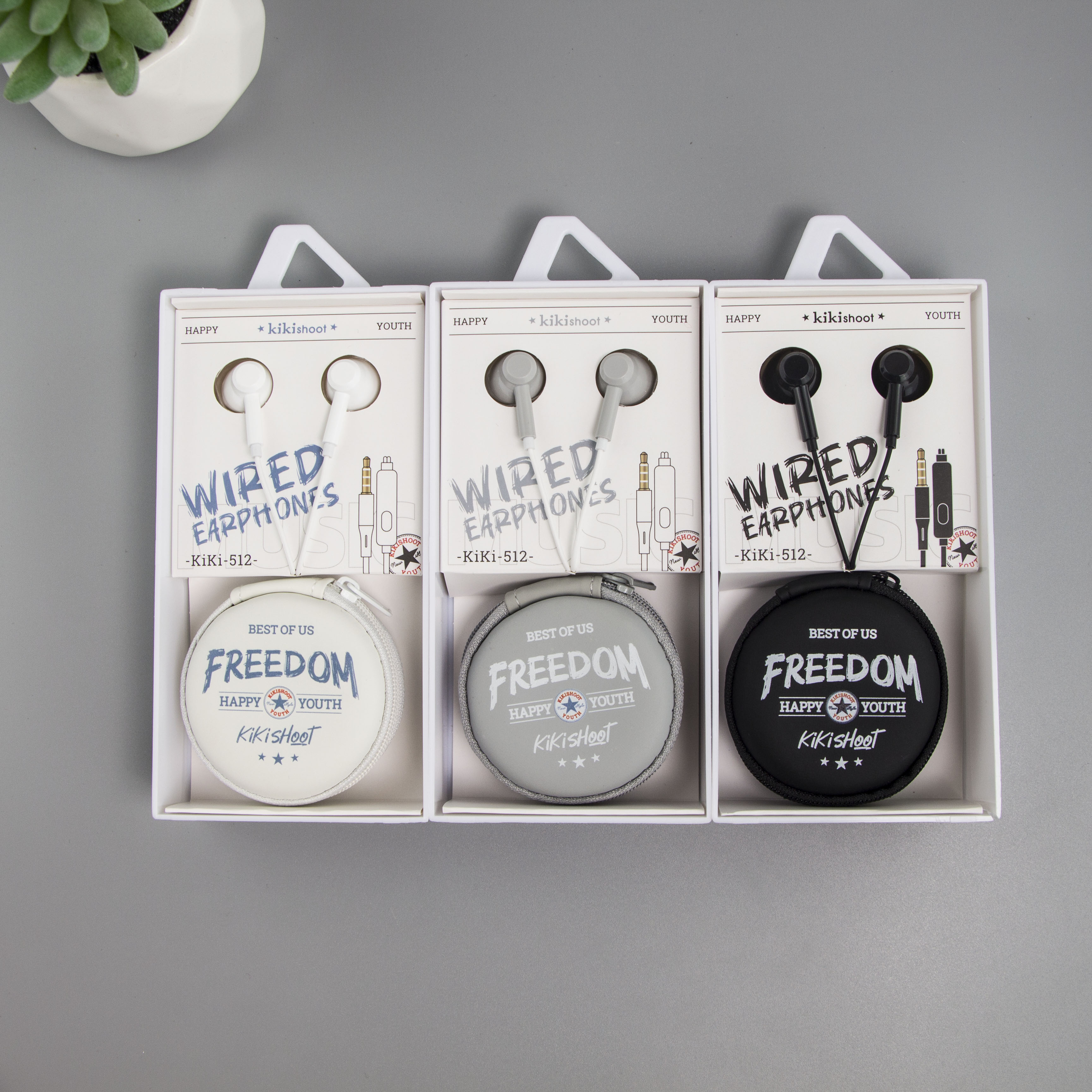 KIKI-512 简约3.5MM插针接口耳机