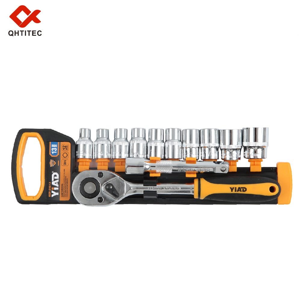 51012 棘轮套筒扳手套装 JUEGO LLAVES CARRACA SOCKET WRENCH SET