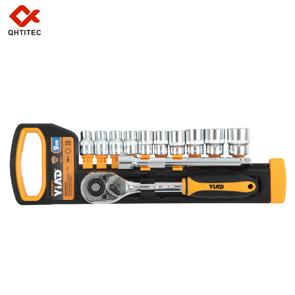 51013 棘轮套筒扳手套装 JUEGO LLAVES CARRACA SOCKET WRENCH SET