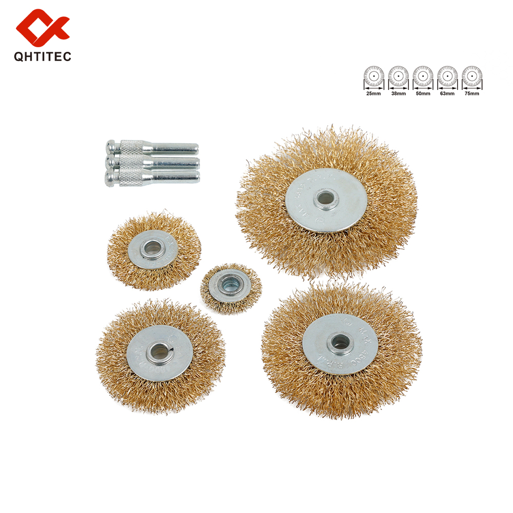 51510 钢刷套装 JUEGO DE CEPILLOS DE ACERO STEEL BRUSH SET