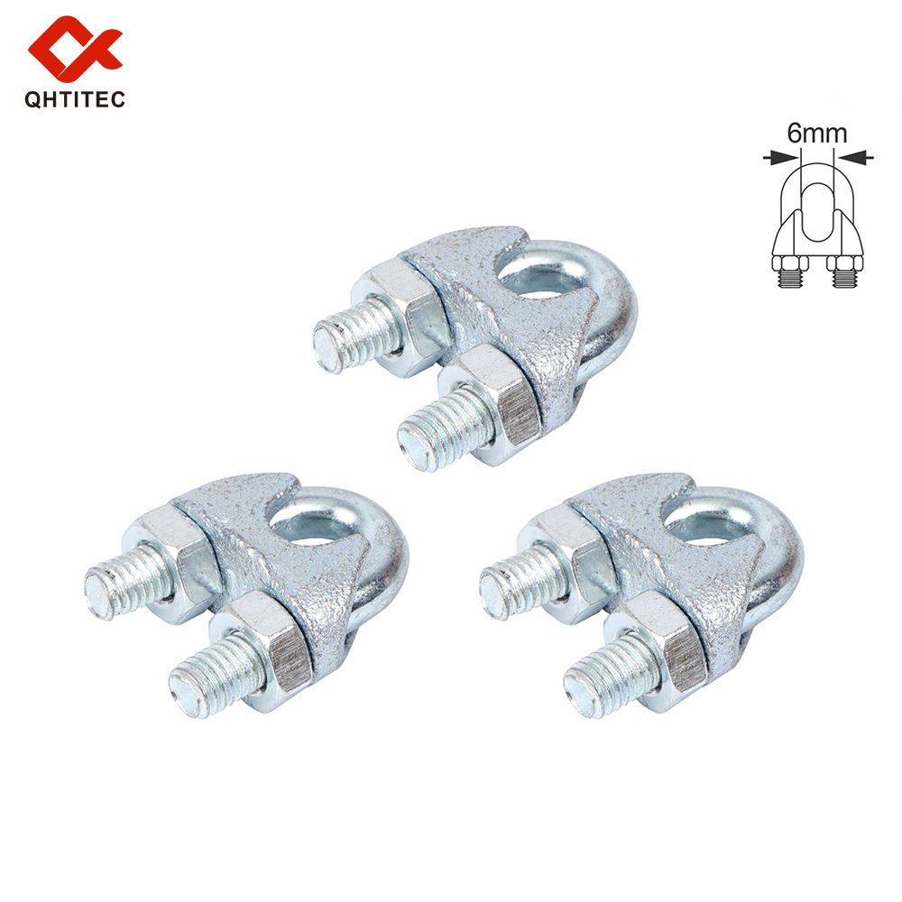 52544 钢丝绳卡头 STEEL WIRE CLAMP ABRAZADERA DE ALAMBRE DE ACERO