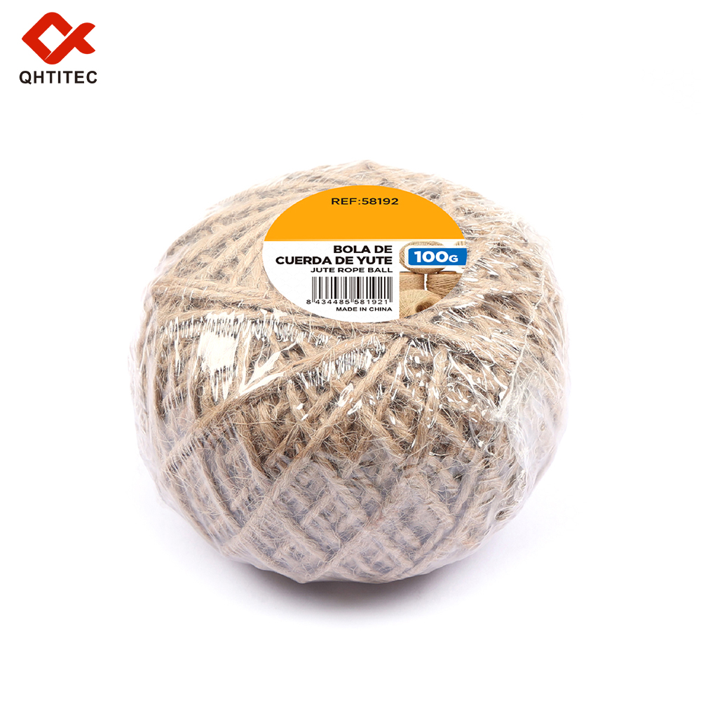 58192 黄麻绳球 BOLA DE CUERDA DE YUTE JUTE ROPE BALL