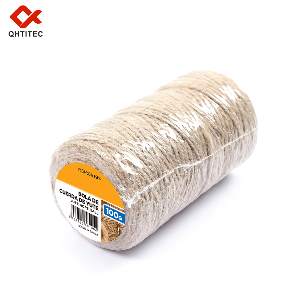 58195 黄麻绳球 BOLA DE CUERDA DE YUTE JUTE ROPE BALL