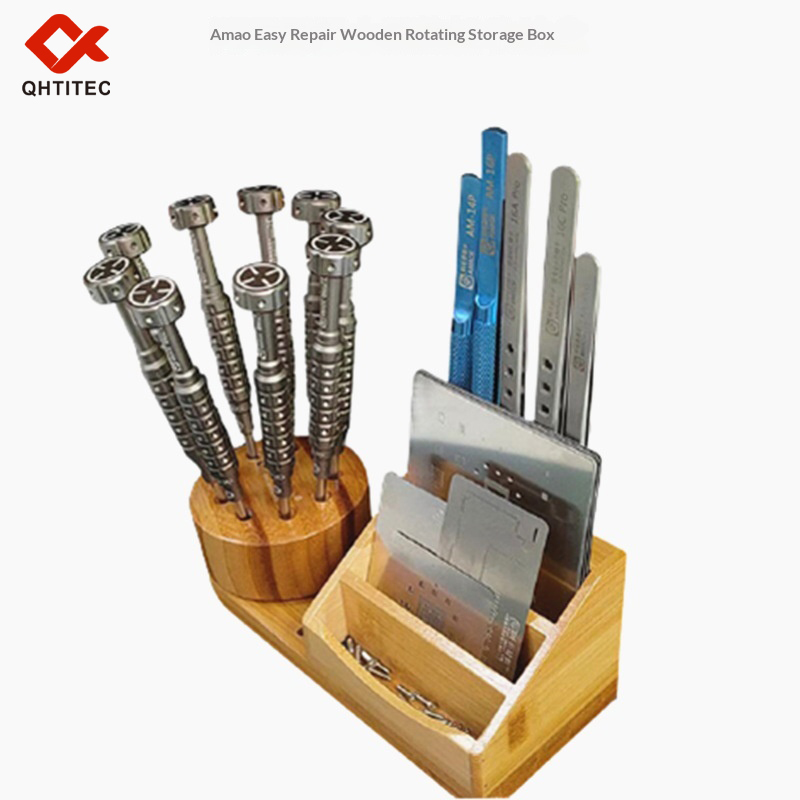 M62旋转木质收纳盒