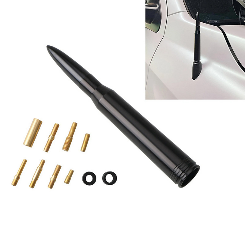 子弹头天线-黑色/金色/银色