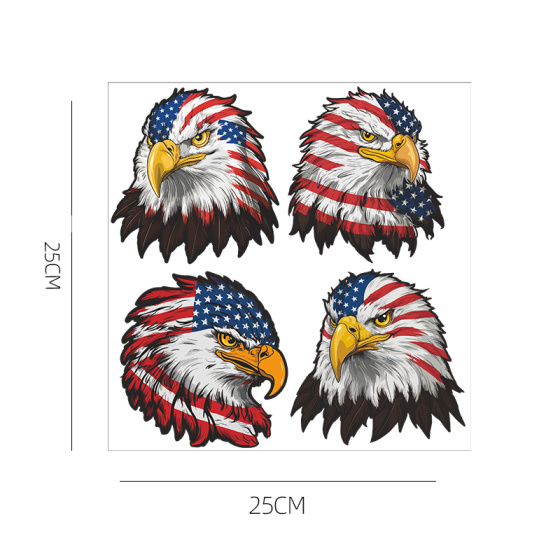PT--002美国老鹰套装4pcs贴纸