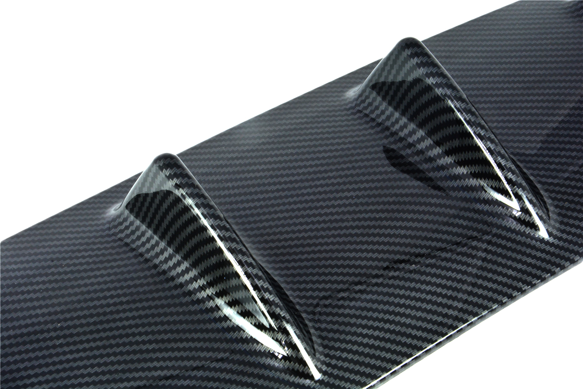 一体七头扰流板-黑色