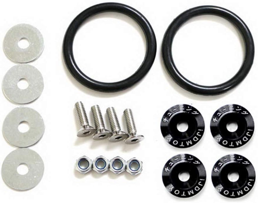 汽车前保险杠加固垫圈/双层垫片-蓝色/黑色/红色/银色