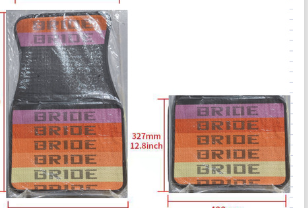 4片脚垫-渐变三色BR/渐变橙bride