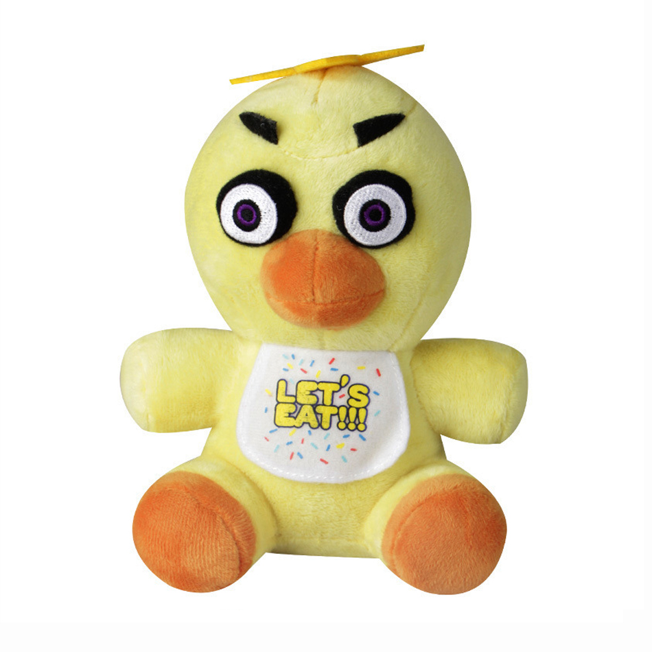 1005010539043879&nbsp; 新款18 CM FNAF毛绒玩具毛绒动物熊兔游戏FNAF毛绒玩具生日圣诞儿童玩具礼物