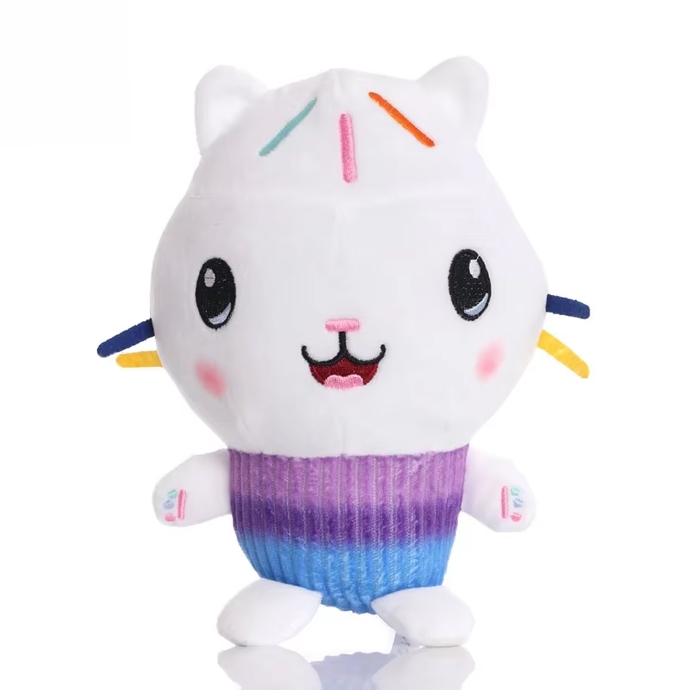 1005009632244894&nbsp; Gabby's Doll House毛绒玩具背包猫蛋糕猫微笑猫毛绒玩具儿童圣诞礼物