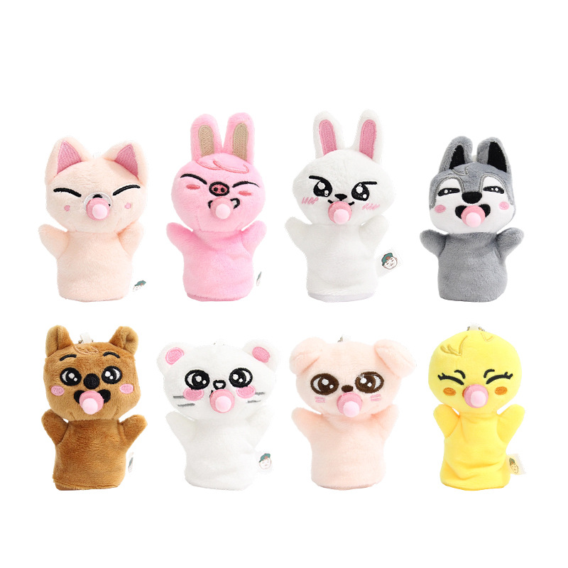 1005011603325569&nbsp; 2026年新款KPOP流浪儿童奶嘴玩具毛绒娃娃钥匙扣Felix Hyunjin HAN吊坠DO IT KARMA SKZOO