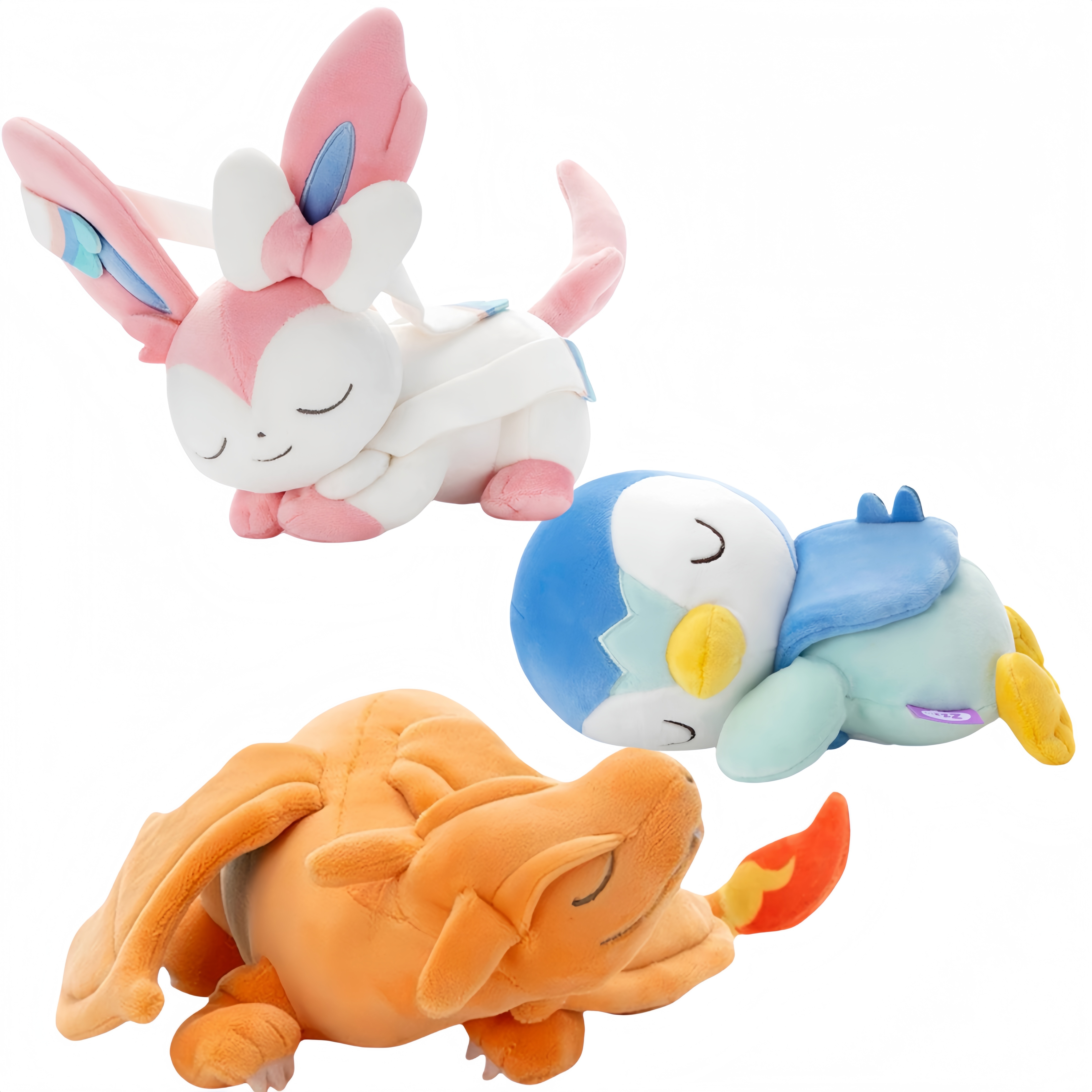 1005009679292378&nbsp; ﻿ 口袋妖怪皮卡丘睡眠系列Sylveon Glaceon Leafeon Gengar毛绒玩具Sprigatito Piplep填充娃娃Charizard Peluche玩具礼物