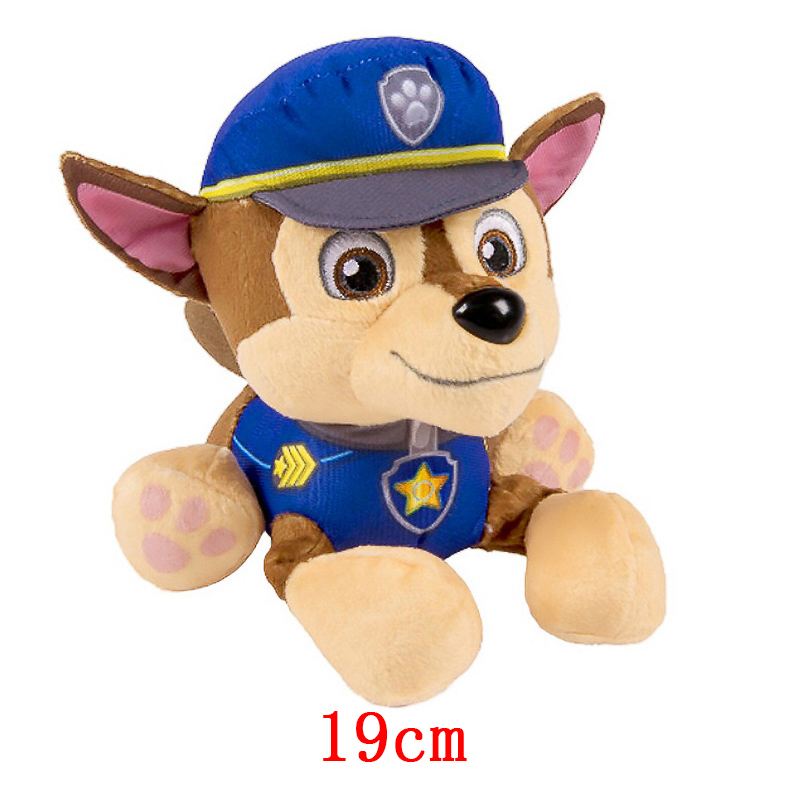 1005004783931551&nbsp; Paw Patrol毛绒玩具动作人偶Ryder Marshal Zuma Everest卡通模特两个姿势毛绒玩具儿童生日派对Gif