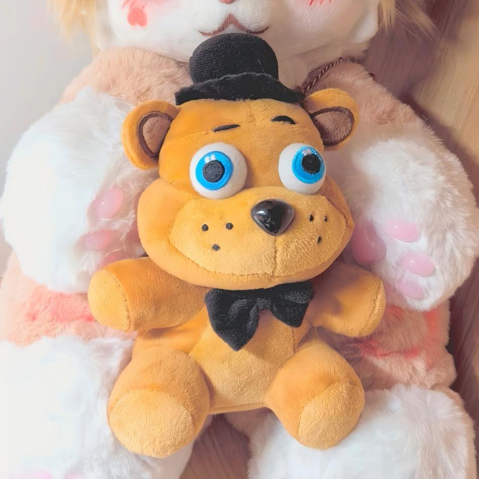1005011530311024&nbsp; 18cm FNAF毛绒玩具Kawaii Freddys动物狐狸邦妮熊里比特毛绒玩具现货毛绒​儿童生日礼物