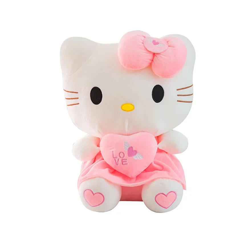 1005010682757821&nbsp; 25-55厘米凯蒂猫毛绒玩具，可爱动漫卡通软枕娃娃，适合儿童生日和圣诞礼物