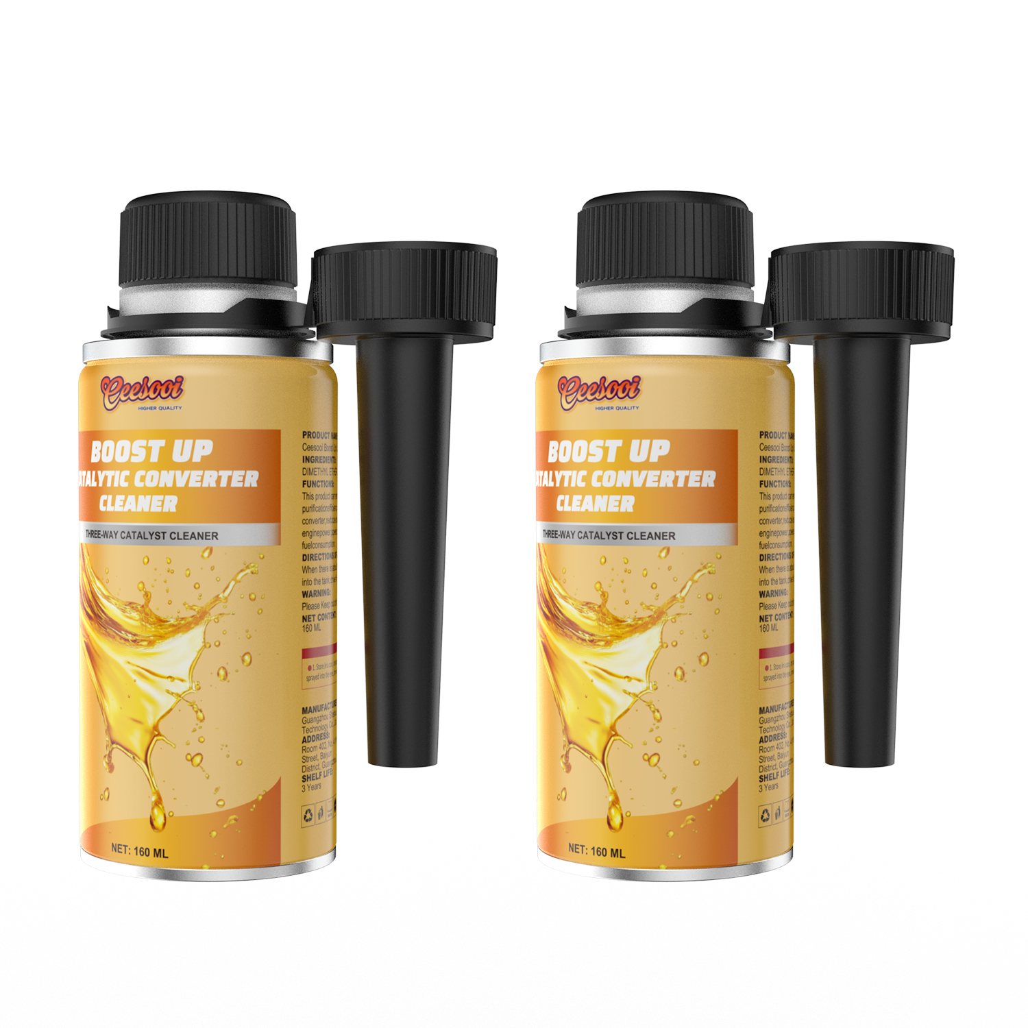 三元催化器清洗剂160ml两瓶装/三瓶装 MLS-CM016/MLS-CM017