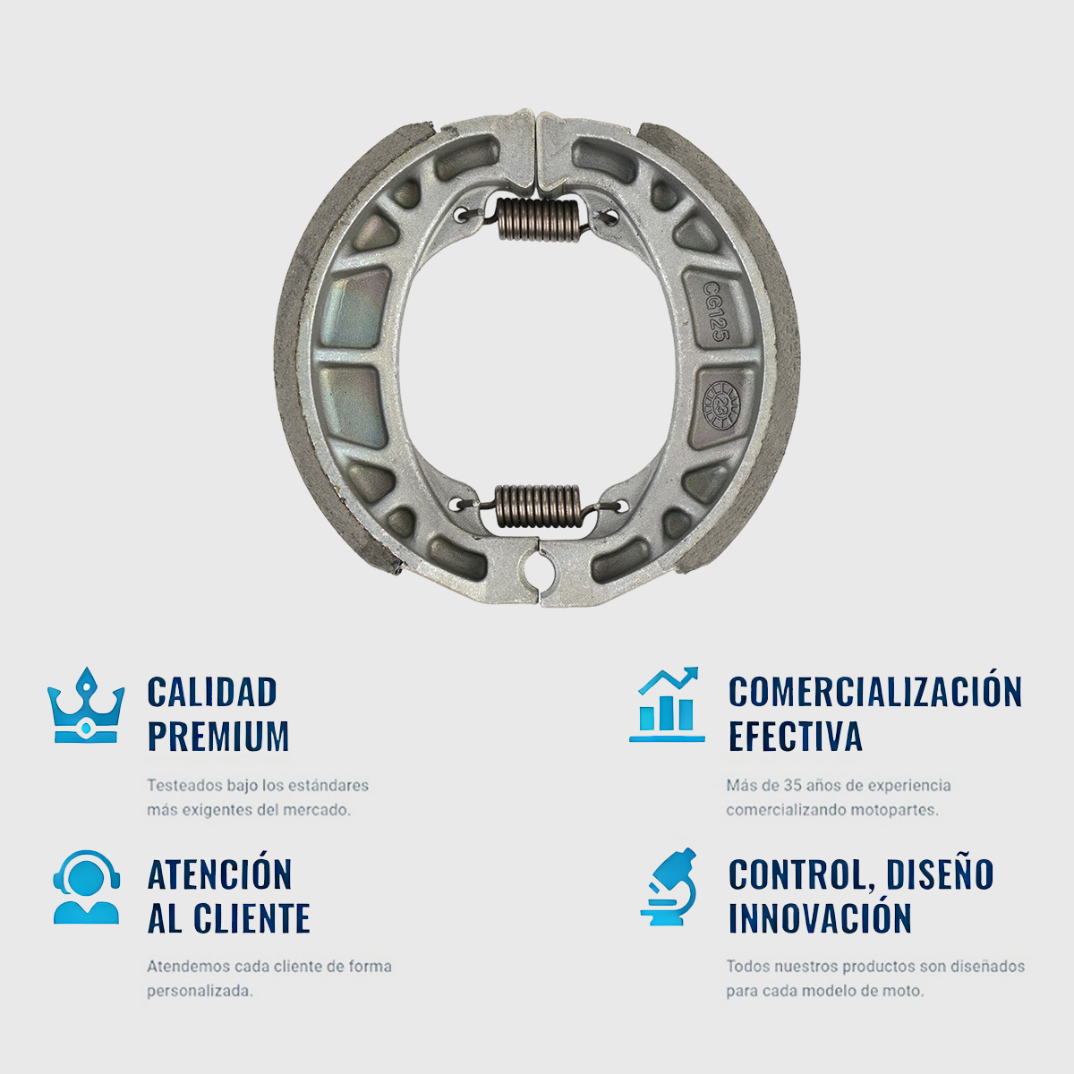 MXN0212 刹车皮 zapatas de freno de motocicieta
