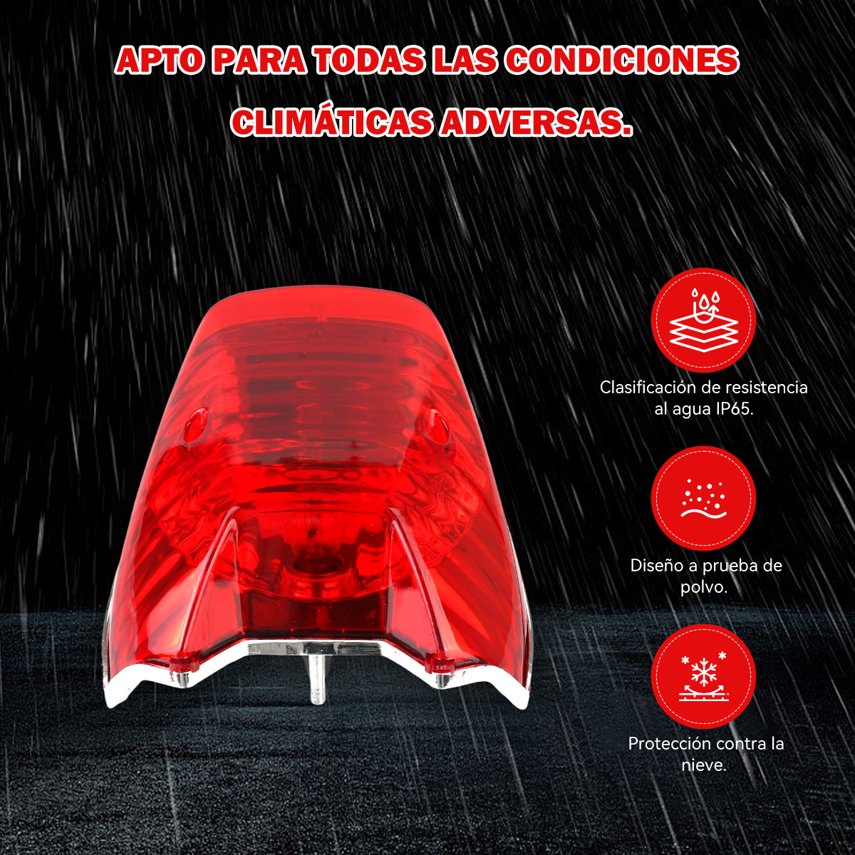 MXN0103 后尾灯 Luces traseras de motocicleta