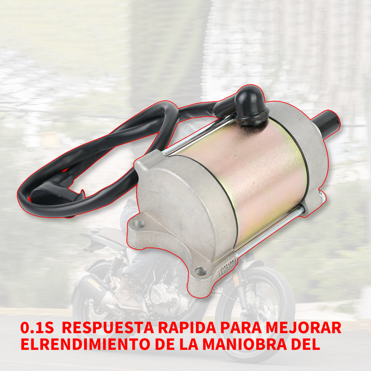 MXN0078 启动马达 motor de arranque de motocicleta