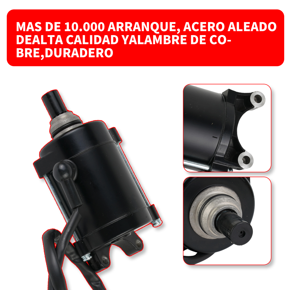 MXN0079 启动马达 motor de arranque de motocicleta
