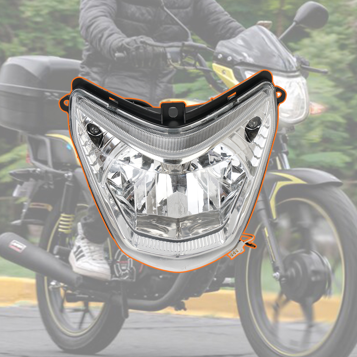 MXN0104 前大灯 faros para motocicleta universal