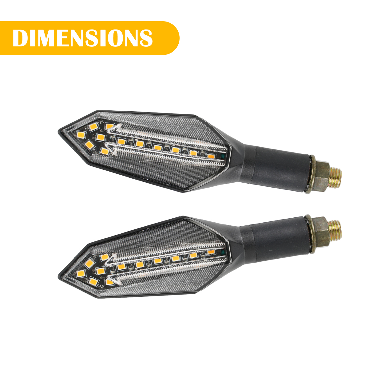 MXN0095B 右转向灯 Motorcycle right turn signal