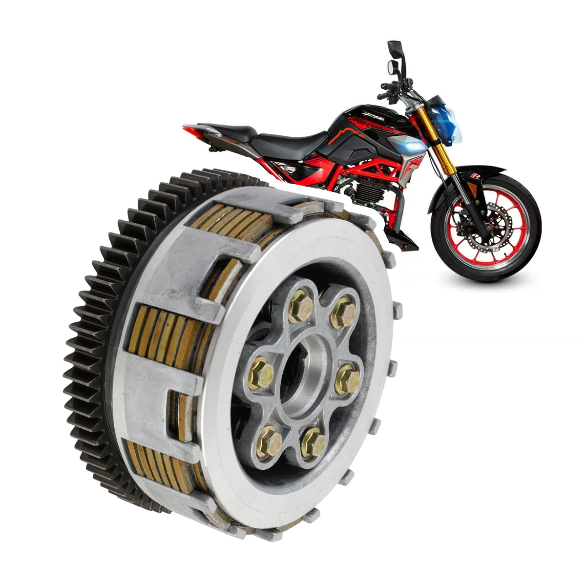 MXN0084 CB250（6柱7片) CLUTCH COMPLETO