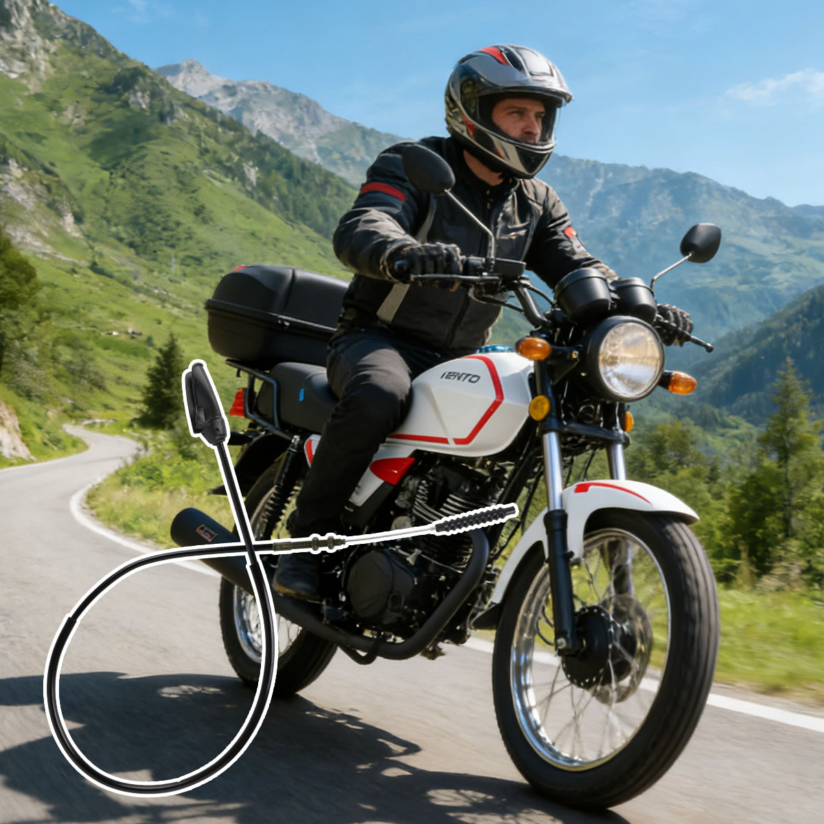 MXN0021A 离合线 CHICOTE DE CLUTCH (RANIX)