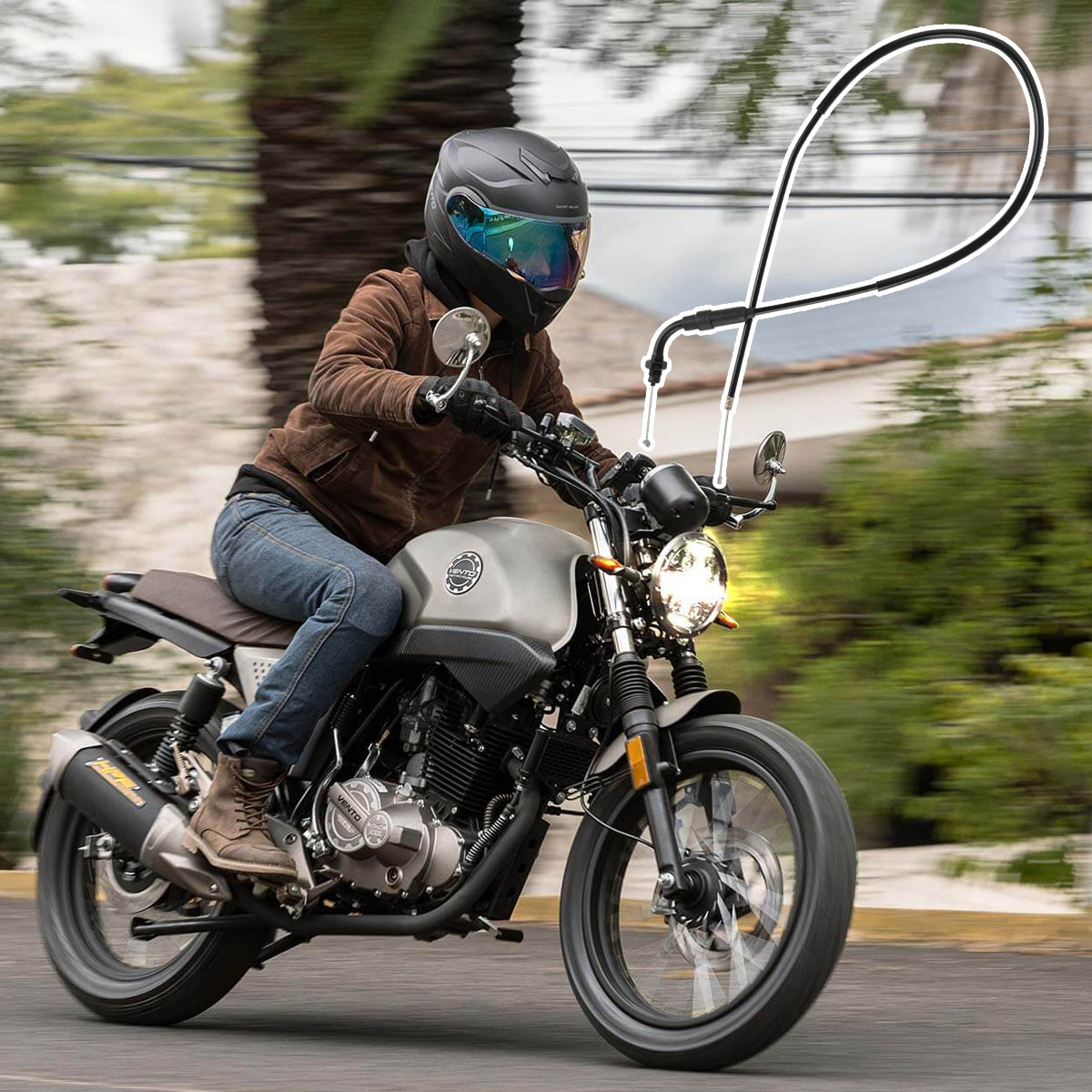 MXN0019B 油门线 CHICOTE DE ACELERADOR (RANIX)