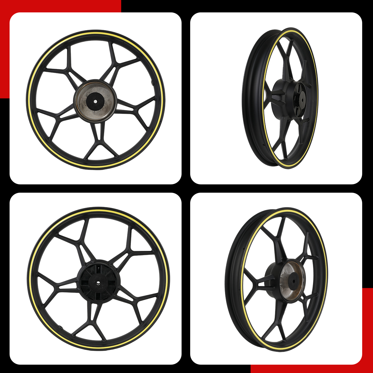 MXN0260 后铝轮总成 Rin Trasero