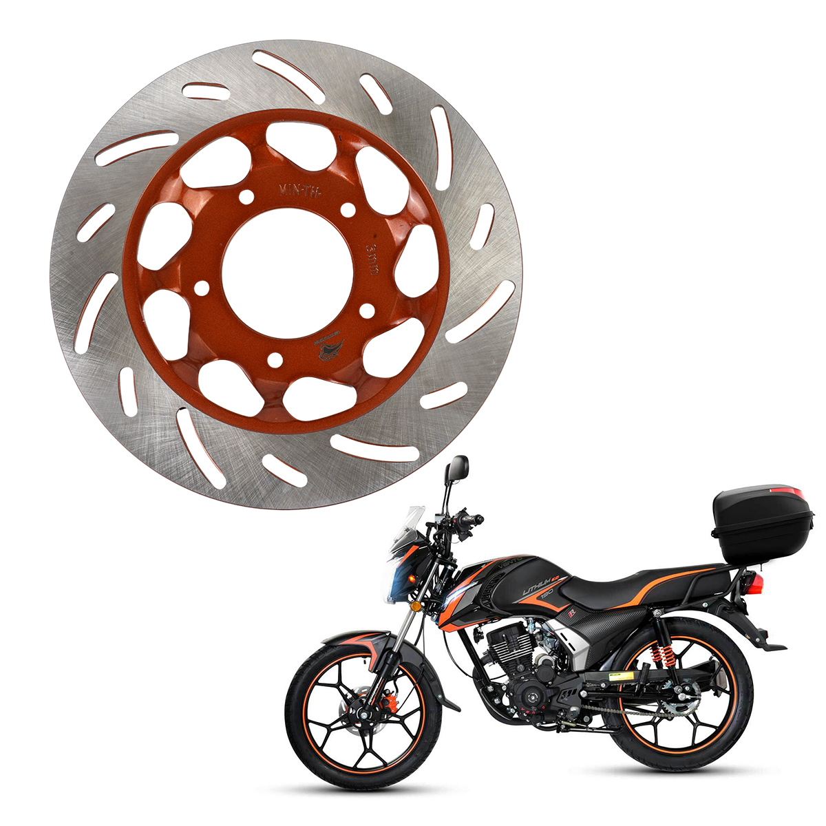 MXN0025 前刹车盘 DISCO DE FRENO DELANTERO