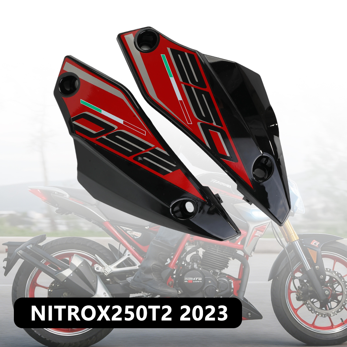 MXN0123 侧盖 Cubierta lateral de la motocicleta