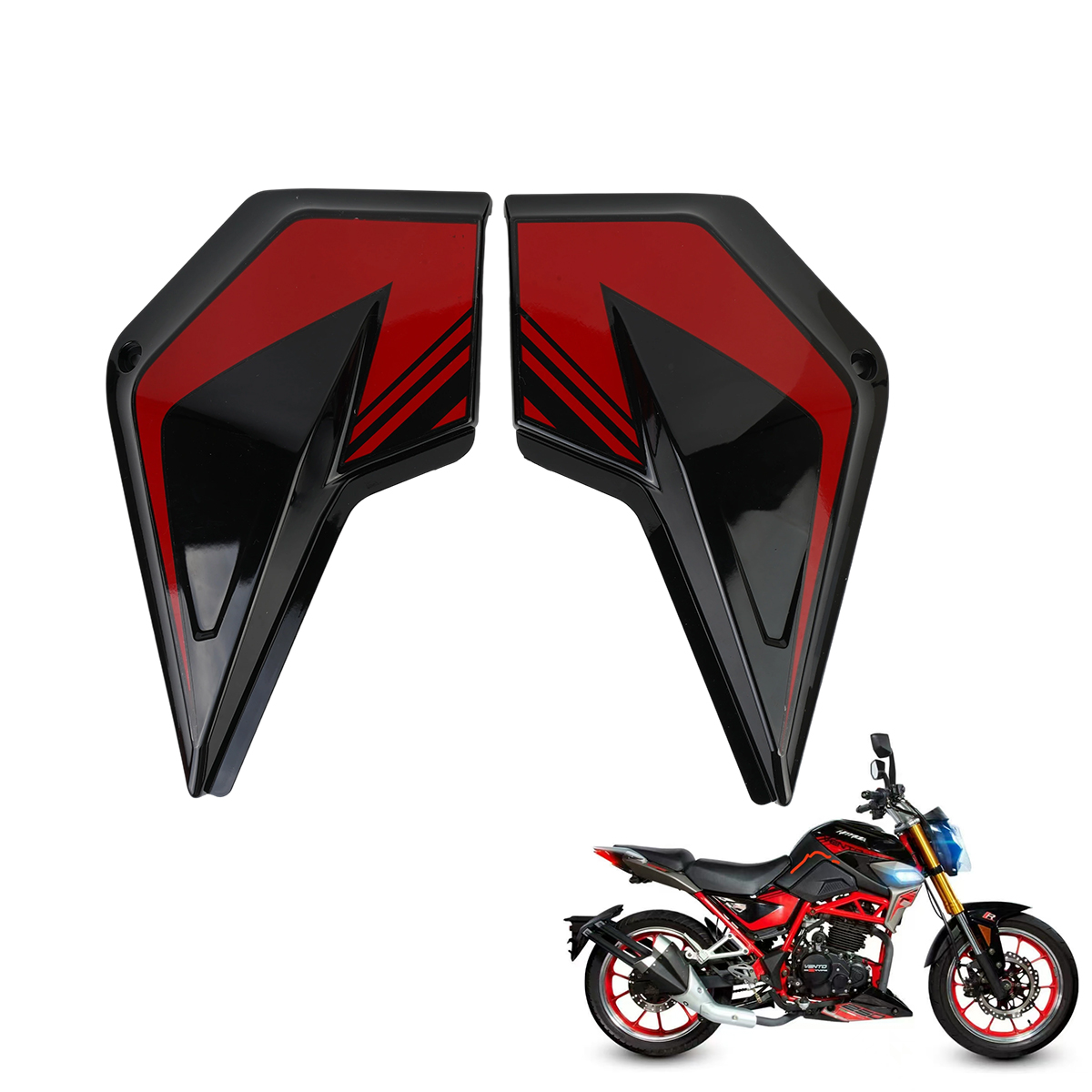 MXN0124 侧盖 Cubierta lateral de la motocicleta