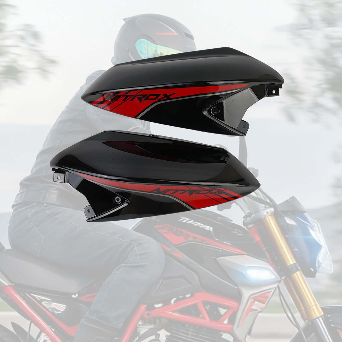 MXN0125 油箱护板 placa protectora del tanque de combustible de la motocicleta