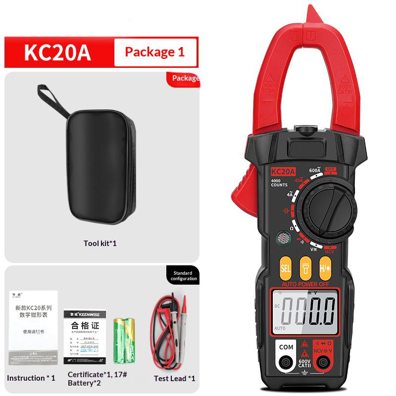 KC20A钳形万用表