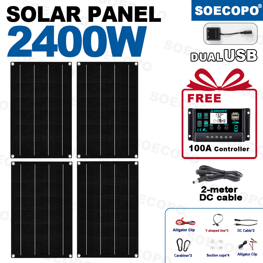 SEP-SP19-4PCS/4块面板套件送控制器和2米延长线