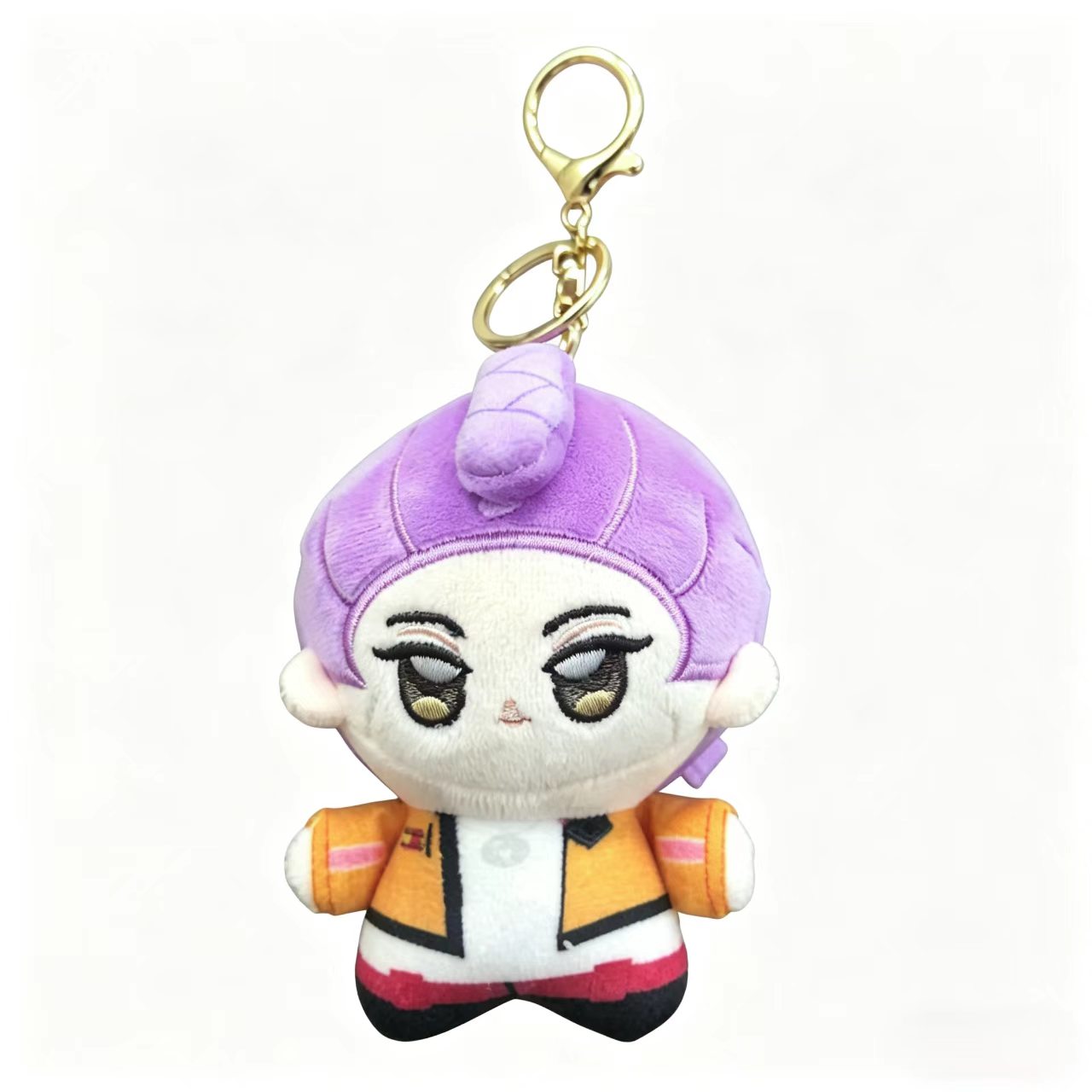 JB801422 紫发猎魔女团 4寸 水晶超柔+PP棉