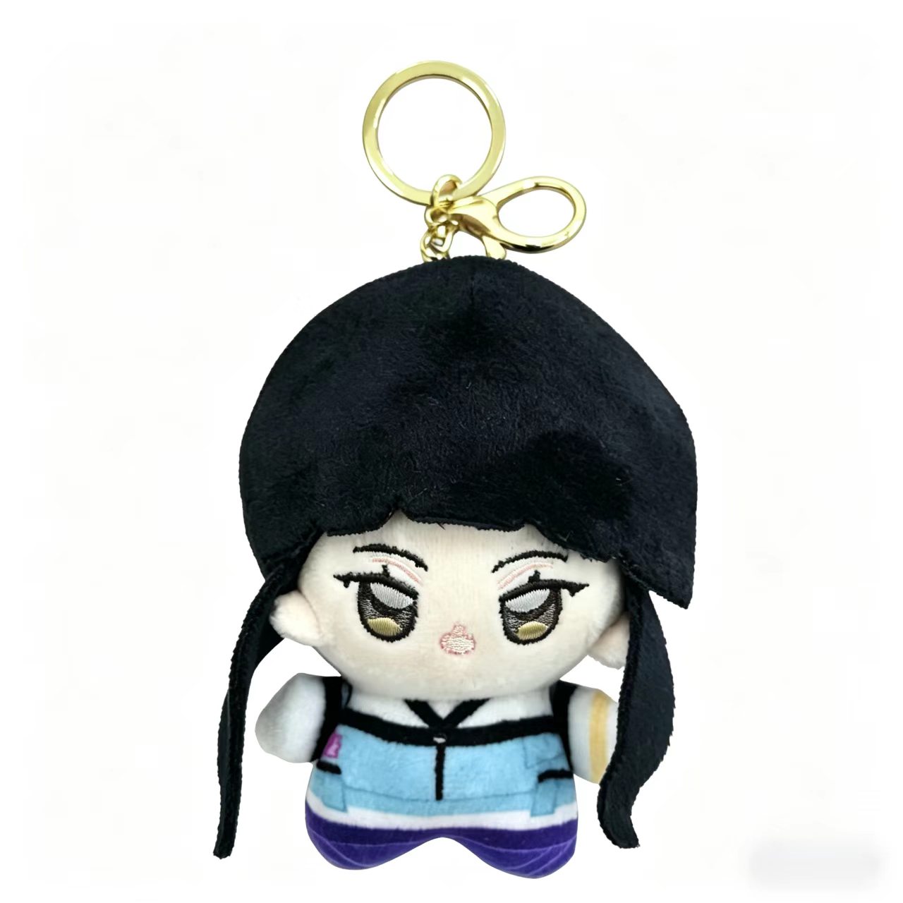 JB801420 黑发猎魔女团 4寸 水晶超柔+PP棉