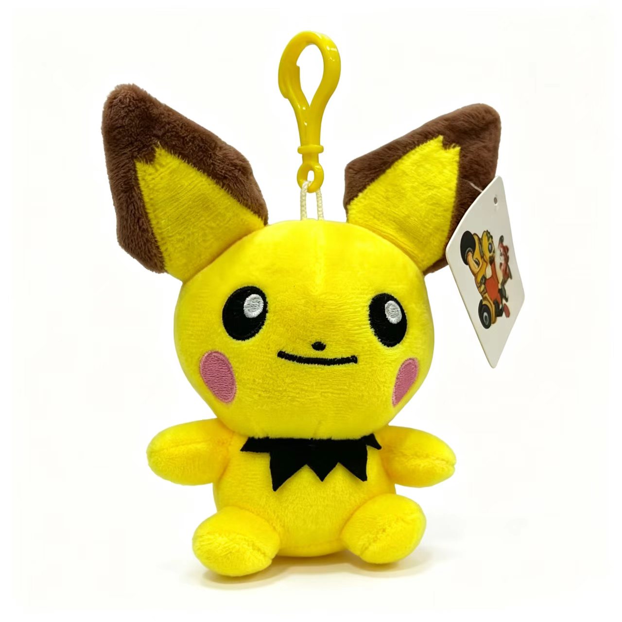 JB688-455 大耳皮卡丘挂件 4寸 水晶超柔+PP棉