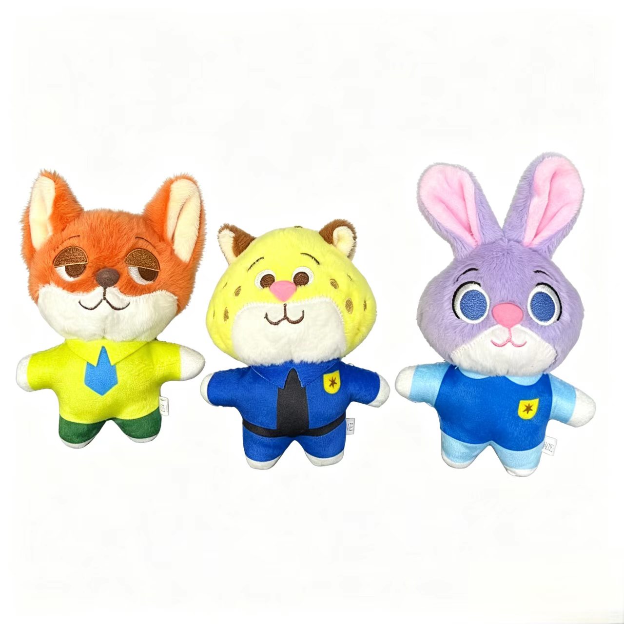 JB801719 疯狂动物城挂件 4寸 精品绒+PP棉