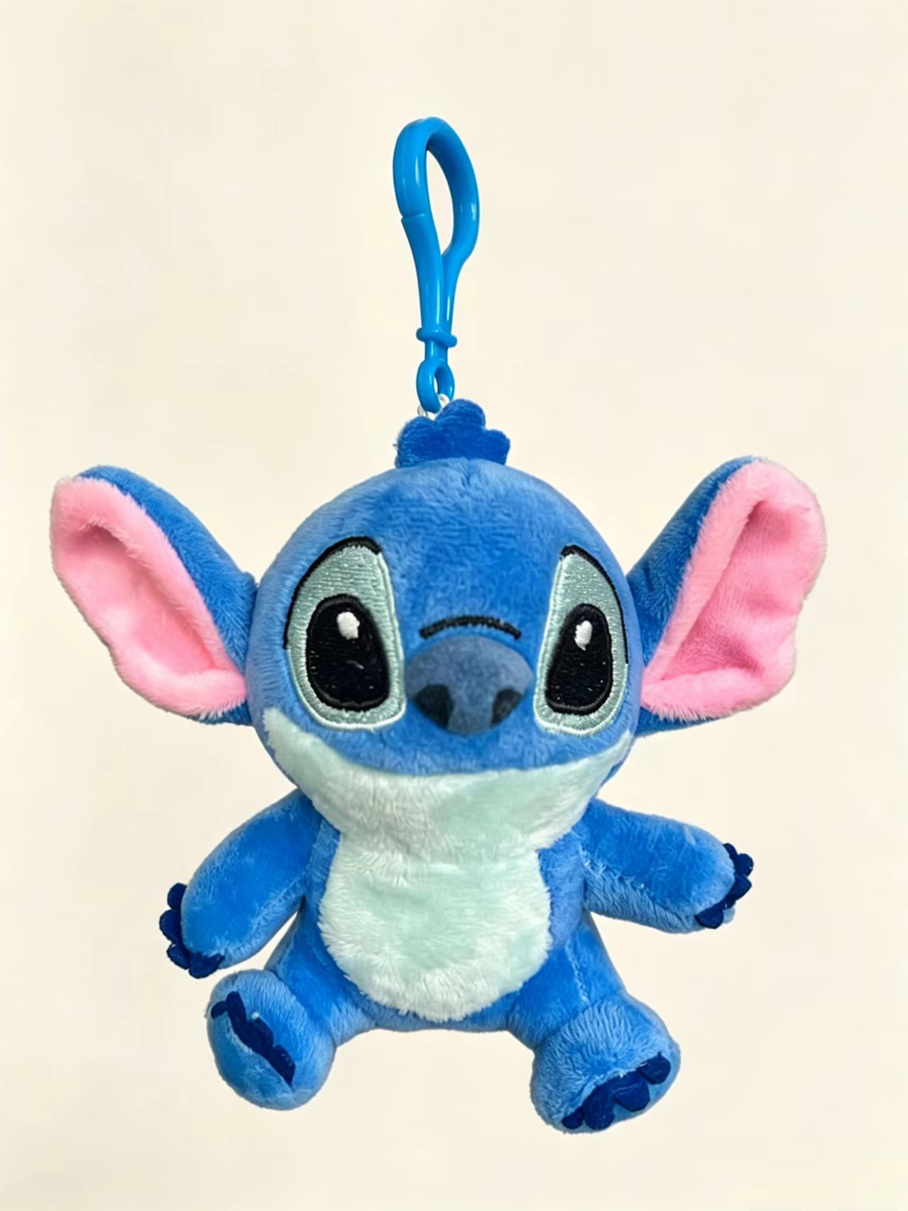 JB688-567 蓝史迪仔挂件 4寸 水晶超柔+PP棉