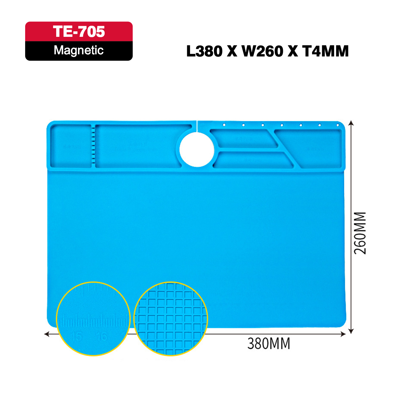 TE-705 显微镜硅胶隔热垫 6974865236802