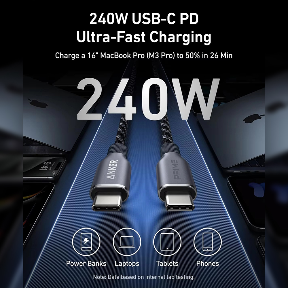 Anker 编织数据线C-C 6940268894130/6940268894178/6940268894161//6940268894147