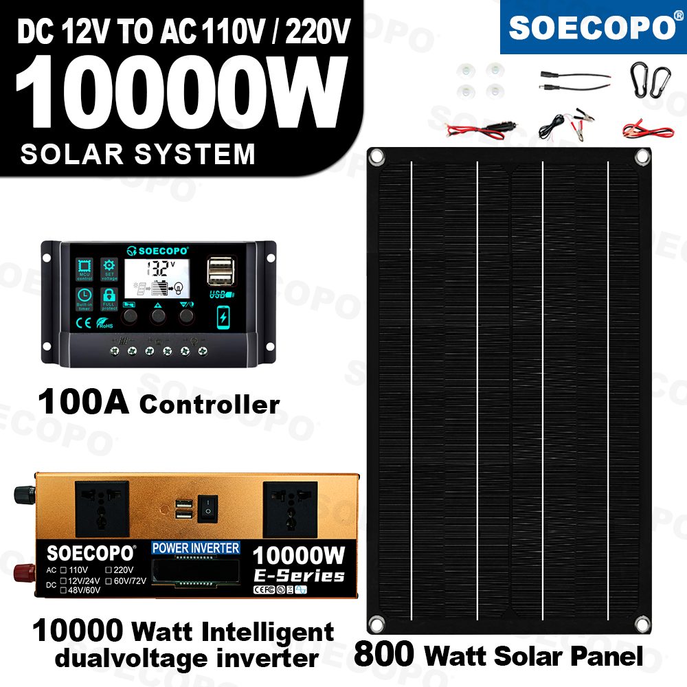 SEP-31K-E10000 大套件太阳能板+控制器+逆变器 6974865241196/6974865241202